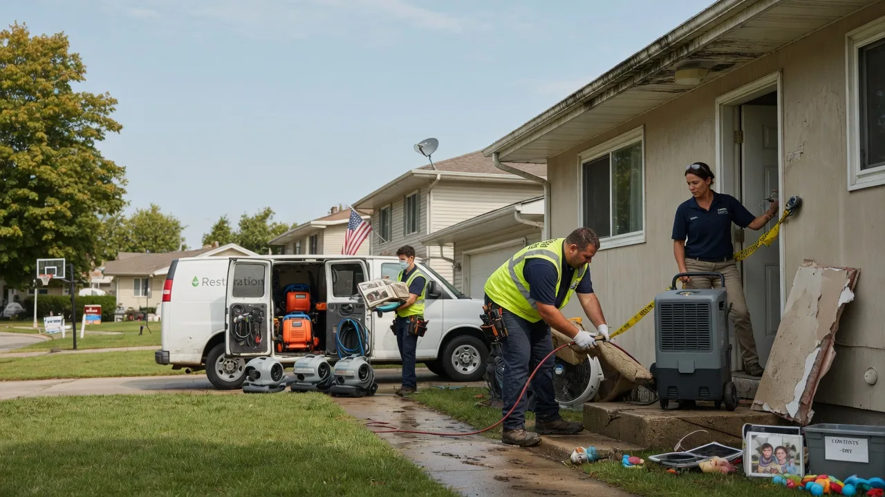 Water Damage Restoration in Lockport, IL near me